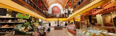 A lively local marketplace